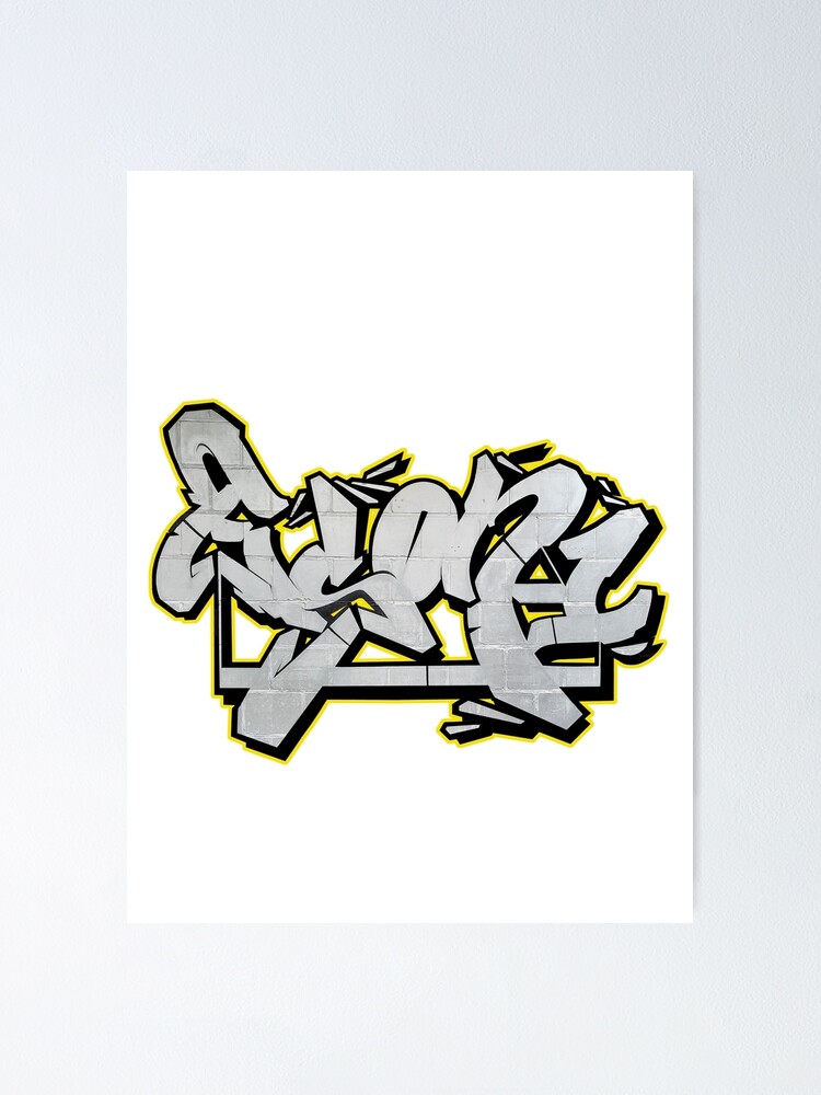 YELLOW ESON 1 URBAN GRAFFITI STREET STYLE 