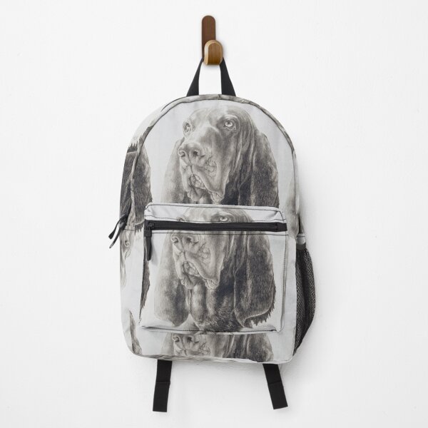 Item preview, Black & Tan Coonhound Portrait in Graphite designed and sold by BarbBarcikKeith.