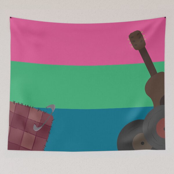 Item preview, Lgbtqia+ Aesthetic Room Flags Kawaii Punk/grunge Polysexual designed and sold by Epoxxalypz.
