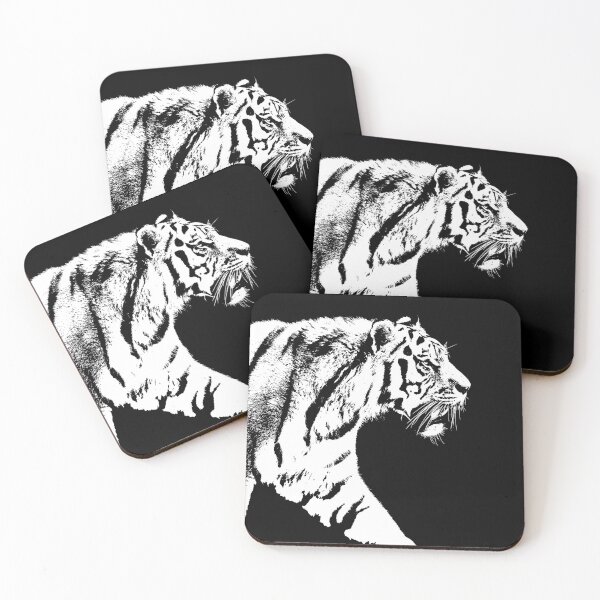 Item preview, Tiger motif big cat animal designed and sold by DerNerd.