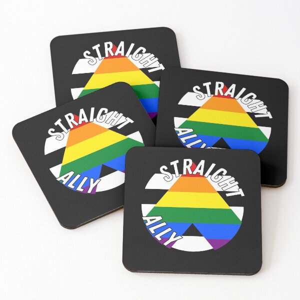 Item preview, Straight ally Sticker  designed and sold by JosTees96.