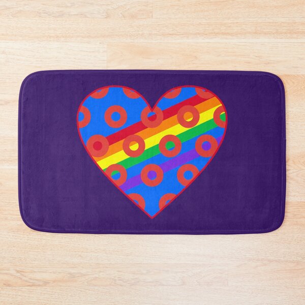 Item preview, Phish Donuts Heart with Rainbow Pride designed and sold by Normandie Rainwater.