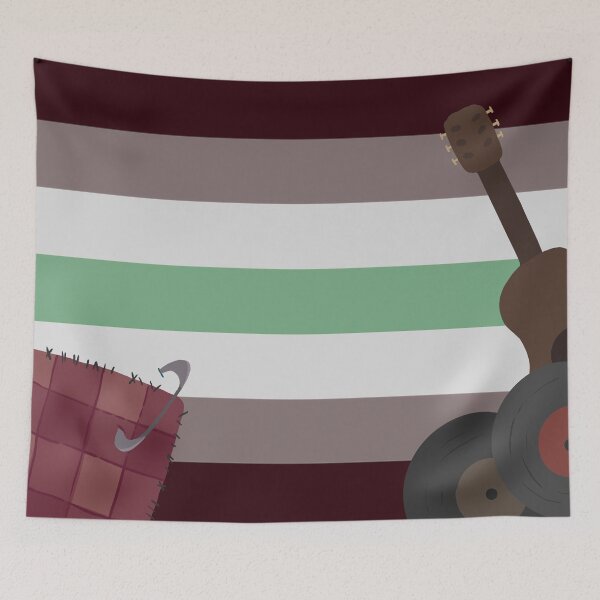 Item preview, Lgbtqia+ Aesthetic Room Flags Kawaii Punk/grunge Agender designed and sold by Epoxxalypz.