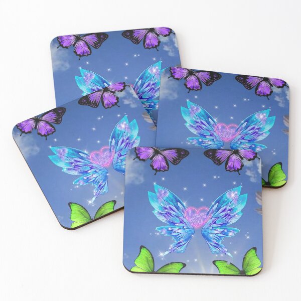 Item preview, Butterflies fly. A friendly family of butterflies. designed and sold by Senior-Kuzmin.