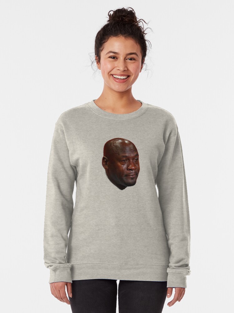 michael jordan crying sweater