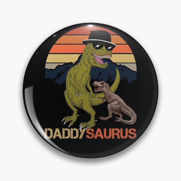Artikelvorschau, DADDYSAURUS Mit Babysaurus, der den Vatertag feiert entworfen und verkauft von InkItStudio.