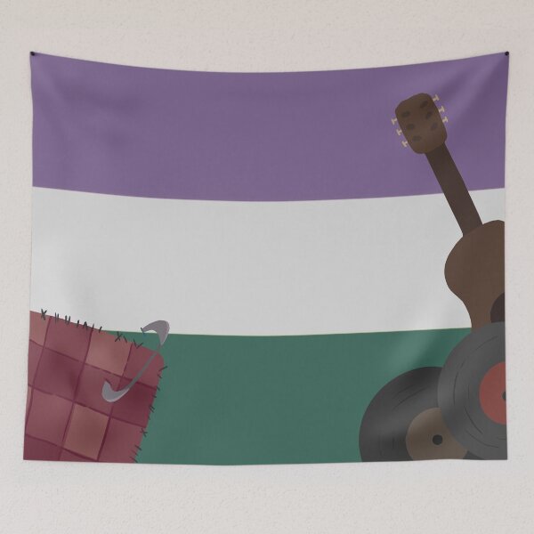 Item preview, Lgbtqia+ Aesthetic Room Flags Kawaii Punk/grunge Genderqueer designed and sold by Epoxxalypz.