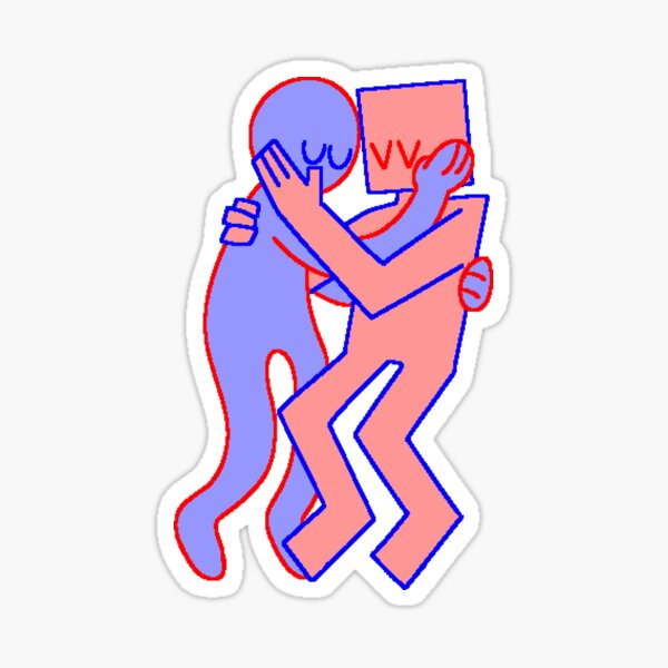 Shapes in Love Sticker