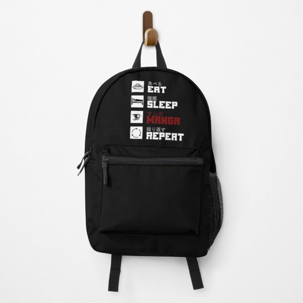 Item preview, Eat Sleep Manga Japanese Kanji designed and sold by DerNerd.