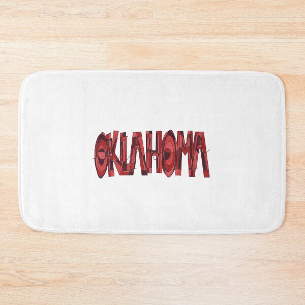 Item preview, Red Oklahoma Word Doodle designed and sold by klaireep.