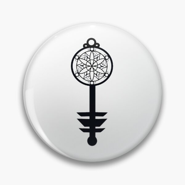 Item preview, Mandala Key - black designed and sold by CeltHeart.