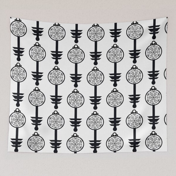Item preview, Mandala Key - black designed and sold by CeltHeart.