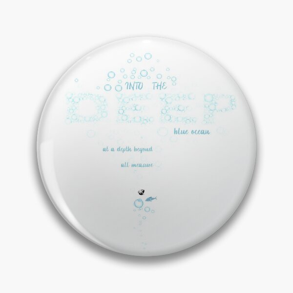 Item preview, Air bubbles in the water and lettering made of air bubbles designed and sold by Alexandra Kueny.