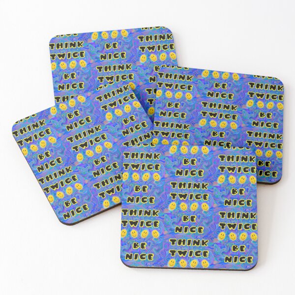 Item preview, Think Twice, Be Nice designed and sold by SoftCentaur.
