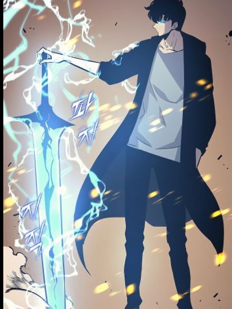 "Solo Leveling Sung Jin Woo Sword (Art Design)" iPhone Case for Sale by Salahbouab2031 Redbubble