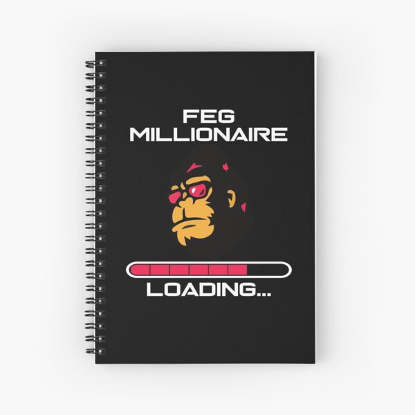 Item preview, FegToken Millionaire Feg Hodl Crypto designed and sold by PinkyTree.
