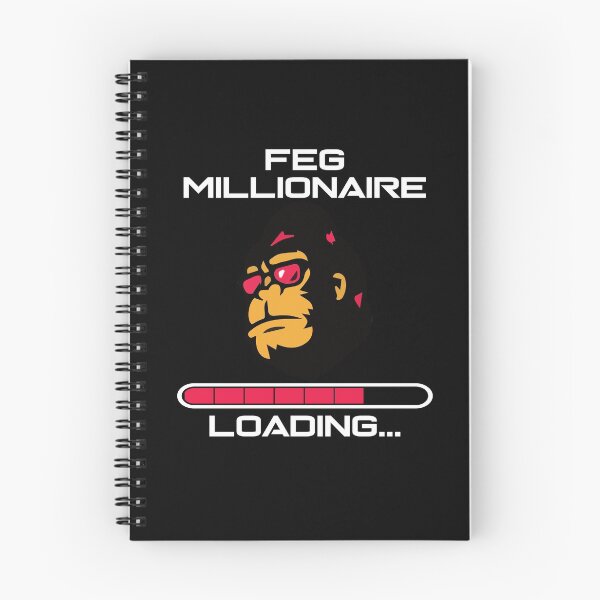 Item preview, FegToken Millionaire Feg Hodl Crypto designed and sold by PinkyTree.