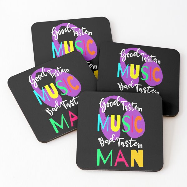 Item preview, Good Taste in Music Bad Taste in Man designed and sold by likebakerdo.