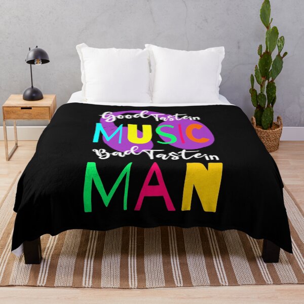 Item preview, Good Taste in Music Bad Taste in Man designed and sold by likebakerdo.