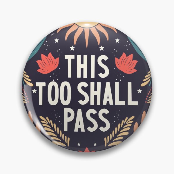 Item preview, This Too Shall Pass designed and sold by BlueLela.
