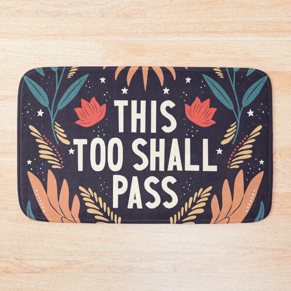 Item preview, This Too Shall Pass designed and sold by BlueLela.
