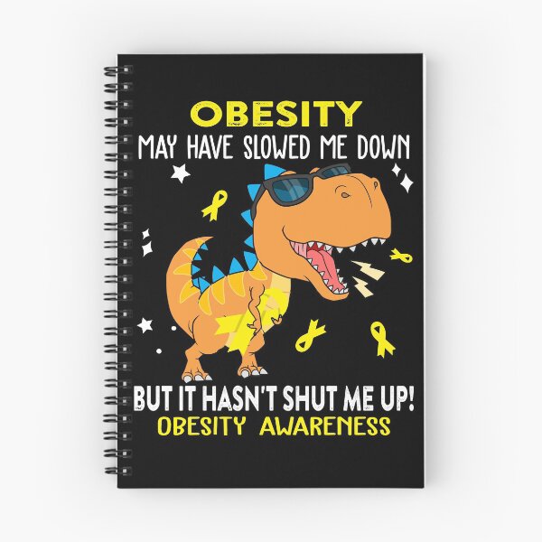 Item preview, Obesity Awareness Dinosaur Lover Obesity Warrior Gift designed and sold by Sabfit.