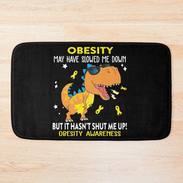 Item preview, Obesity Awareness Dinosaur Lover Obesity Warrior Gift designed and sold by Sabfit.
