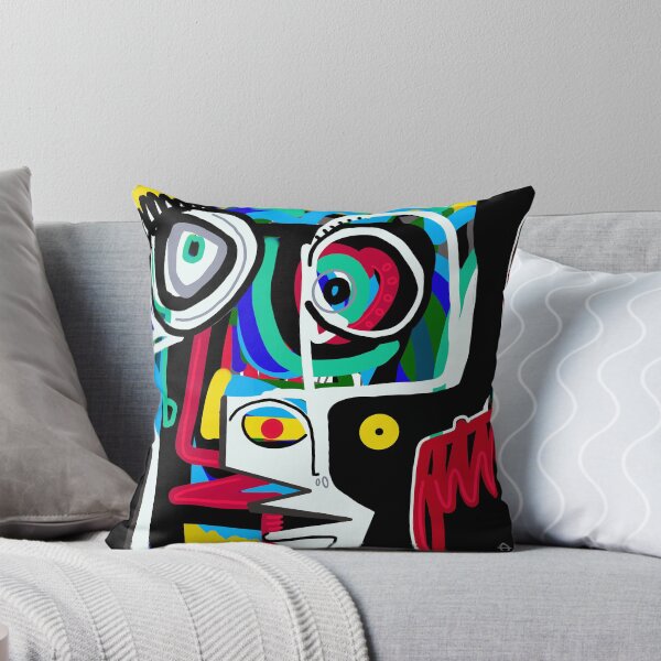 Item preview, face expressionism, art brut designed and sold by AngelSpace.