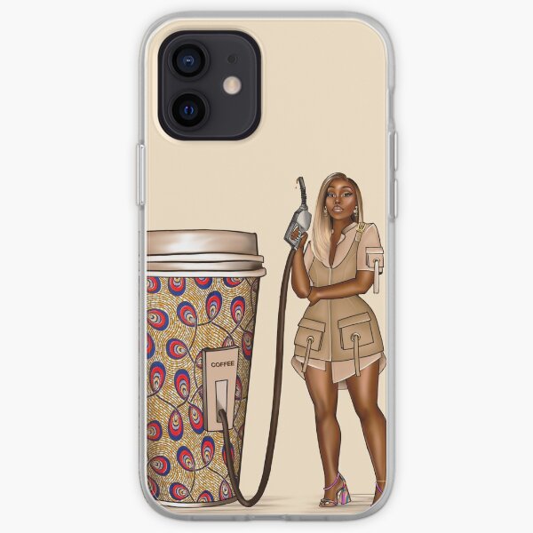 Ankara Coffee iPhone Soft Case