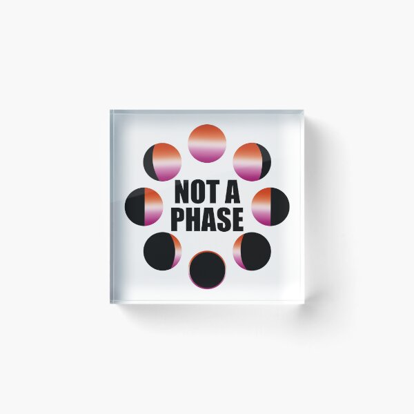 Item preview, Lesbian Pride | Not A Phase Design designed and sold by Xandra Winters.