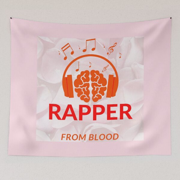 Item preview, RAPPER FROM BLOOD | RAP LOVER designed and sold by Remorem.