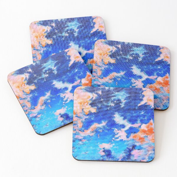 Item preview, Blue and orange sky designed and sold by fujinoart.
