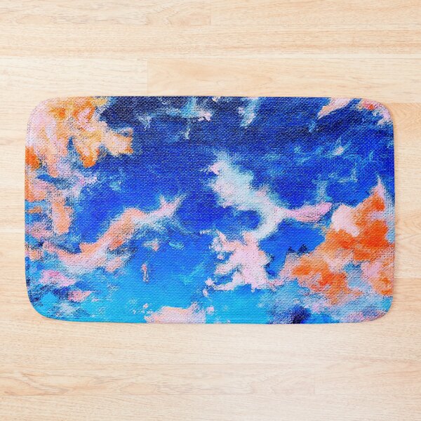 Item preview, Blue and orange sky designed and sold by fujinoart.