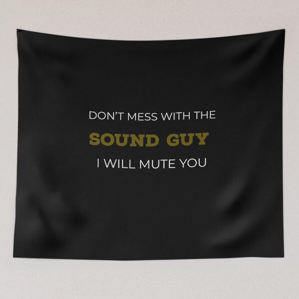 Item preview, Funny Sound Guy designed and sold by Kadouh.