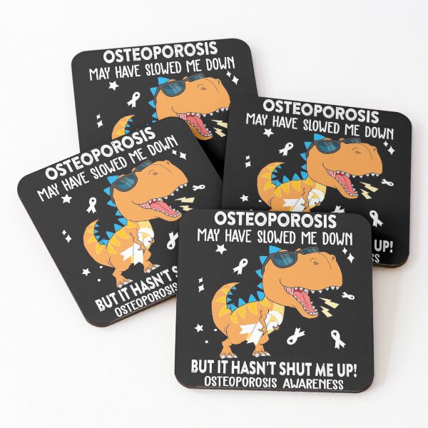 Item preview, Osteoporosis Awareness Dinosaur Lover Osteoporosis Warrior Gift designed and sold by Sabfit.