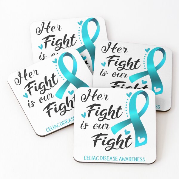 Item preview, Her Fight Is Our Fight Celiac Disease Awareness designed and sold by hvoid41.