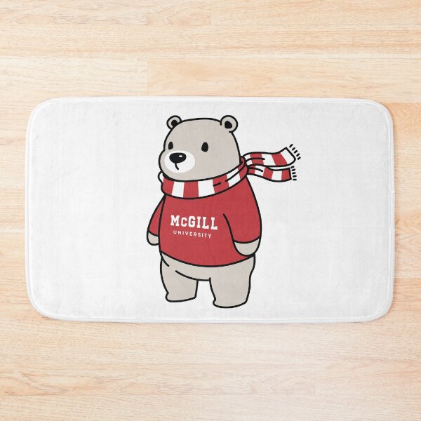Item preview, McGill University Bear With Sweater designed and sold by abigailwiley.