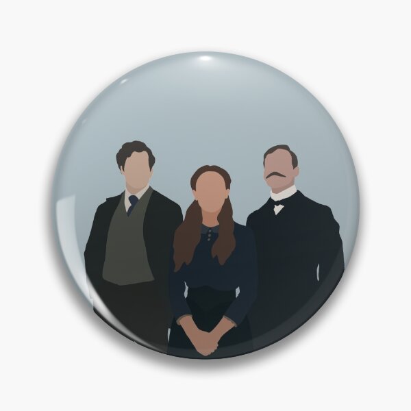 Item preview, Enola, Sherlock, & Mycroft Holmes (Millie Bobby Brown, Henry Cavill, & Sam Claflin) designed and sold by chloee2805.