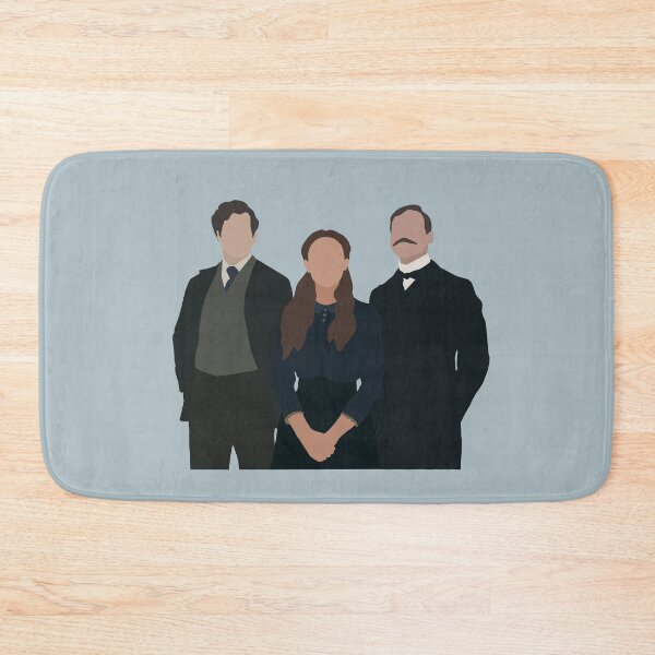 Item preview, Enola, Sherlock, & Mycroft Holmes (Millie Bobby Brown, Henry Cavill, & Sam Claflin) designed and sold by chloee2805.