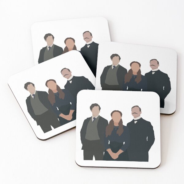 Item preview, Enola, Sherlock, & Mycroft Holmes (Millie Bobby Brown, Henry Cavill, & Sam Claflin) designed and sold by chloee2805.