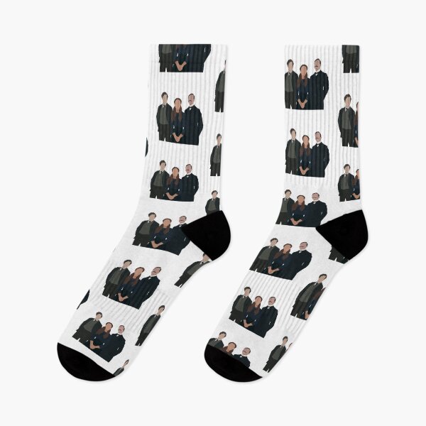 Item preview, Enola, Sherlock, & Mycroft Holmes (Millie Bobby Brown, Henry Cavill, & Sam Claflin) designed and sold by chloee2805.