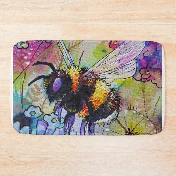Item preview, Fuzzy wuzzy Bumblebee designed and sold by AndrewAlanArt.