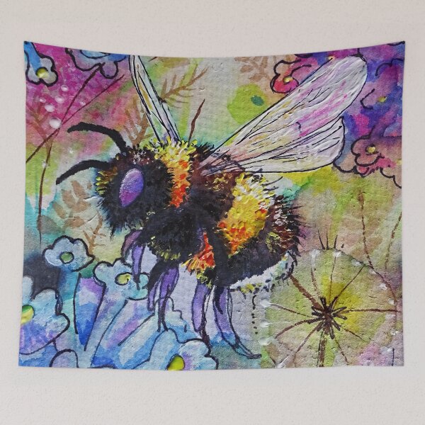 Item preview, Fuzzy wuzzy Bumblebee designed and sold by AndrewAlanArt.