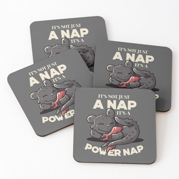 Item preview, It’s Not Just a Nap, It’s A Power Nap Cute Lazy Dragon Gift designed and sold by EduEly.