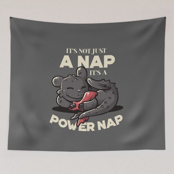 Item preview, It’s Not Just a Nap, It’s A Power Nap Cute Lazy Dragon Gift designed and sold by EduEly.