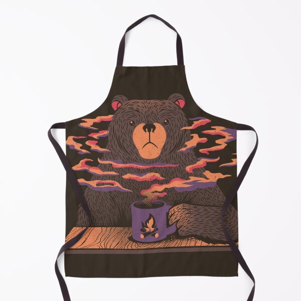 Item preview, Bear Having Coffee I Love Coffee designed and sold by Tobe Fonseca®.