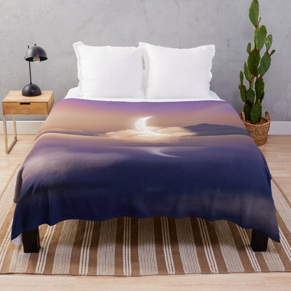 Item preview, Crescent Moon Infinity Pool Overlooking Mount Vesuvius designed and sold by thevaporbabe.