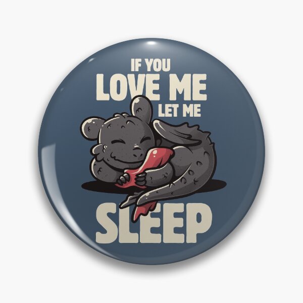 Item preview, If You Love Me Let Me Sleep Cute Lazy Dragon Gift designed and sold by EduEly.