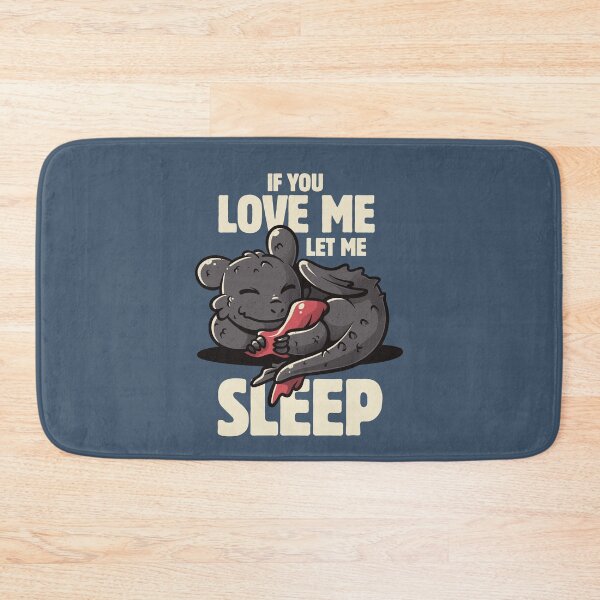 Item preview, If You Love Me Let Me Sleep Cute Lazy Dragon Gift designed and sold by EduEly.