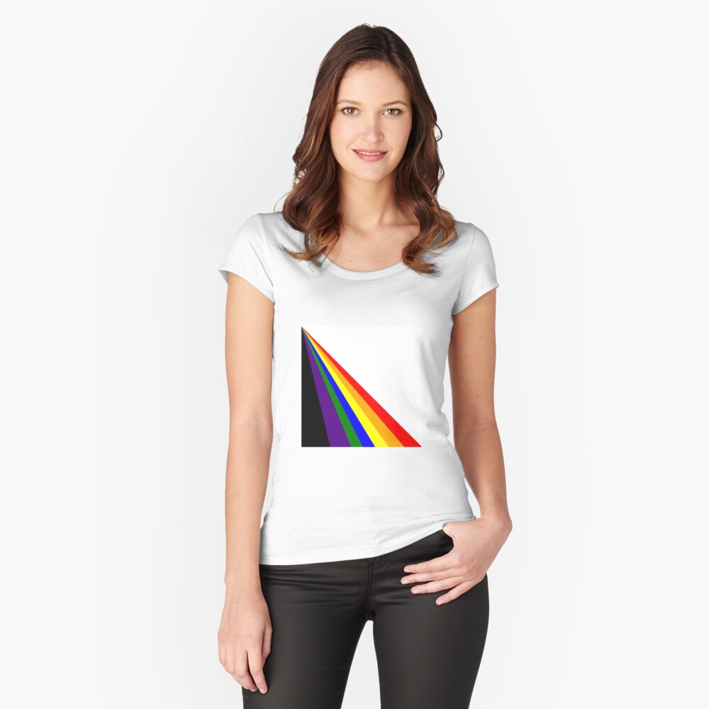 Item preview, Fitted Scoop T-Shirt designed and sold by zedpower.